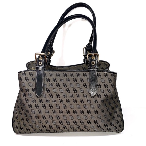 Dooney and Bourke Buckle Satchel Bag